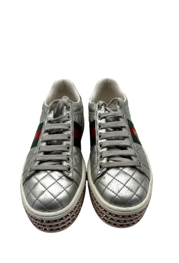 GUCCI - SNEAKERS ACE BEES METALLIC - Image 6